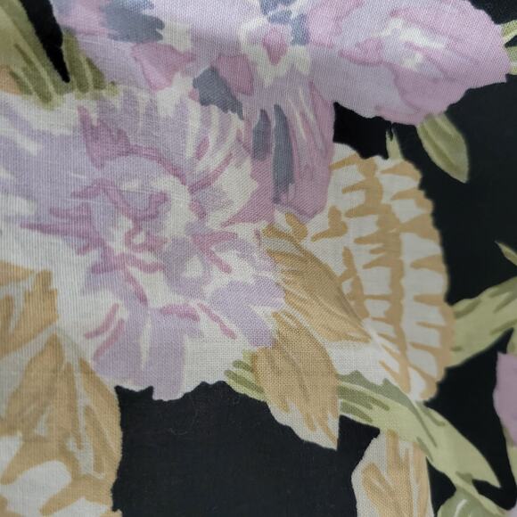 Zulu and Zephyr The Wilds Wrap Top Purple Convertible Cropped Floral Size Small - Picture 13 of 16